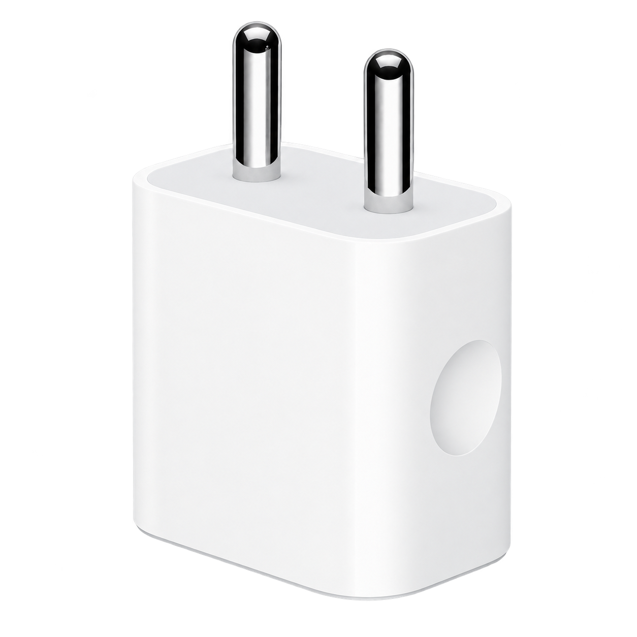 Apple 20W USB-C Power Adapter, white colour, Type D India plug